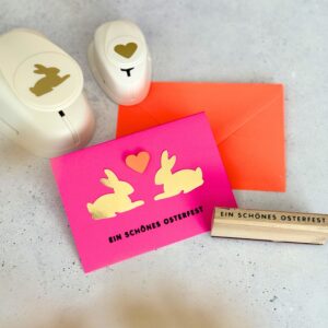 Motivstanzer Hase, 3er-Set