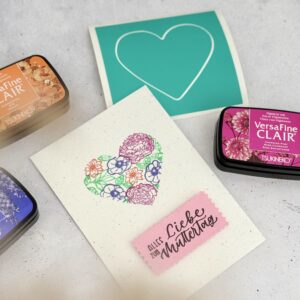 Ländle Liebelei Kreativ-Schablone, Herz M