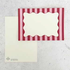 Ländle Liebelei Postkarten, Rosa/Rot