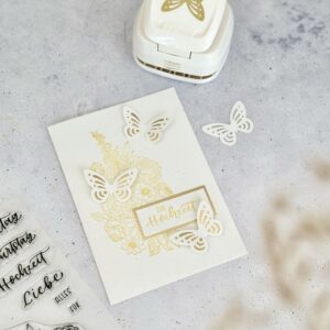 Motivstanzer Schmetterling, 4,6 cm