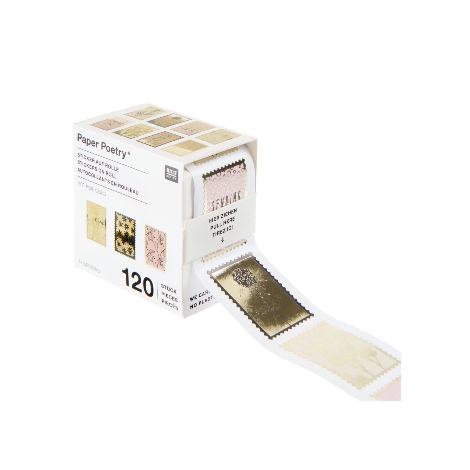 Briefmarken Sticker "In the Meadow"