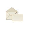 Premium Kartenset Creme-Gold, 13 x 8,5 cm