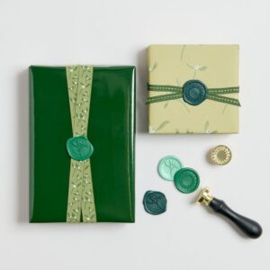 Siegelwachs-Set Mistelzweig