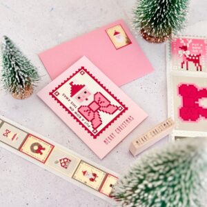 Stickerrolle, Weihnachtspost