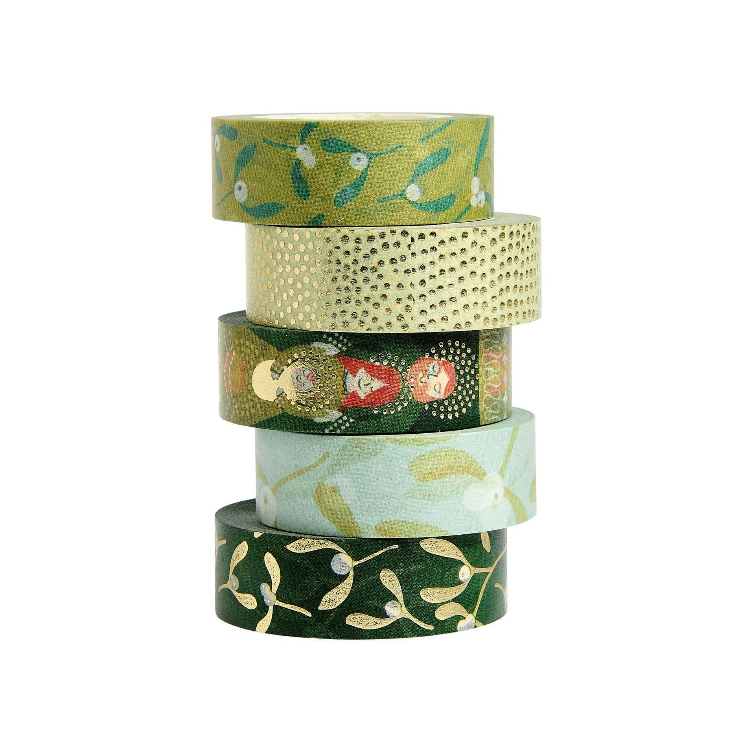 Paper Poetry Mixed Tape Set, "Mistelzweige"